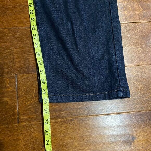 Rocawear Classic Fit Vintage Y2K Dark Denim Straight Leg Jeans Mens Size 38 x 30 - Picture 10 of 12